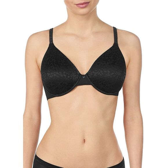 Le Mystere Womens Safari Smoother Unlined Underwire Bra 32G Black 9878 - NWT